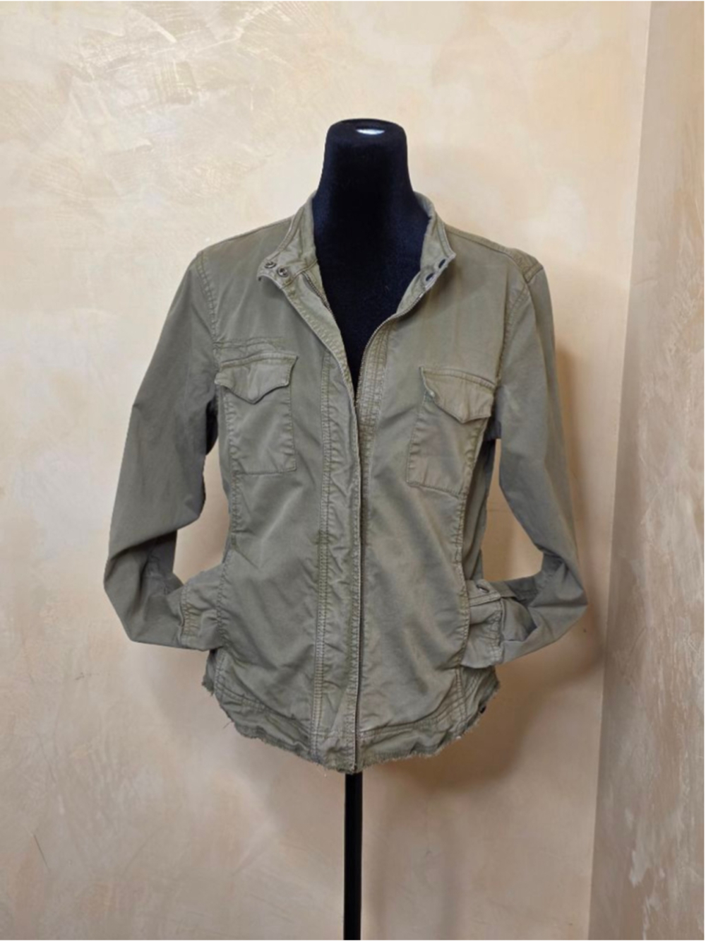 Women's Hinge Olive Green Utility Jacket Size Small